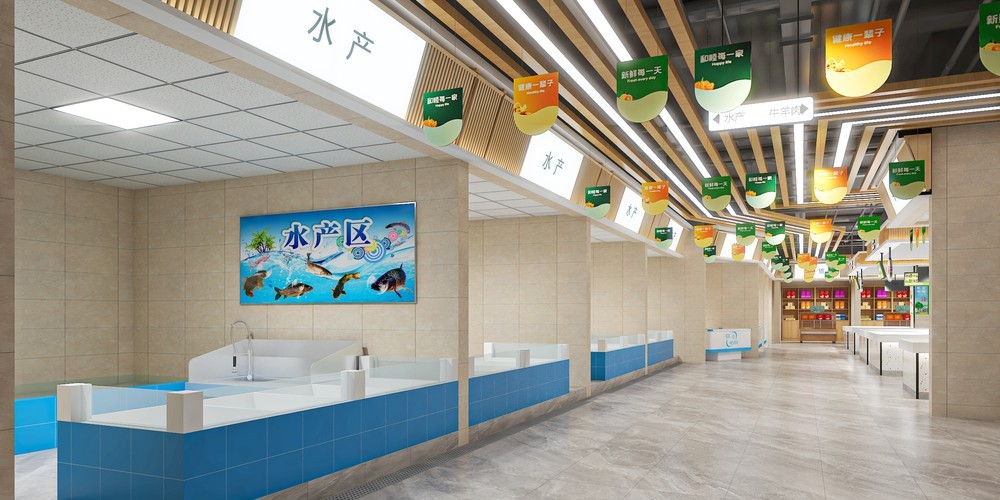 菜市场设计如何让传统摊位焕发新生机