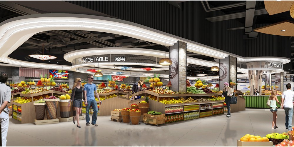 农贸市场设计如何让摊位变聚宝盆？